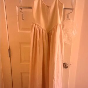 Elegant Cream Women’s Midi Dress